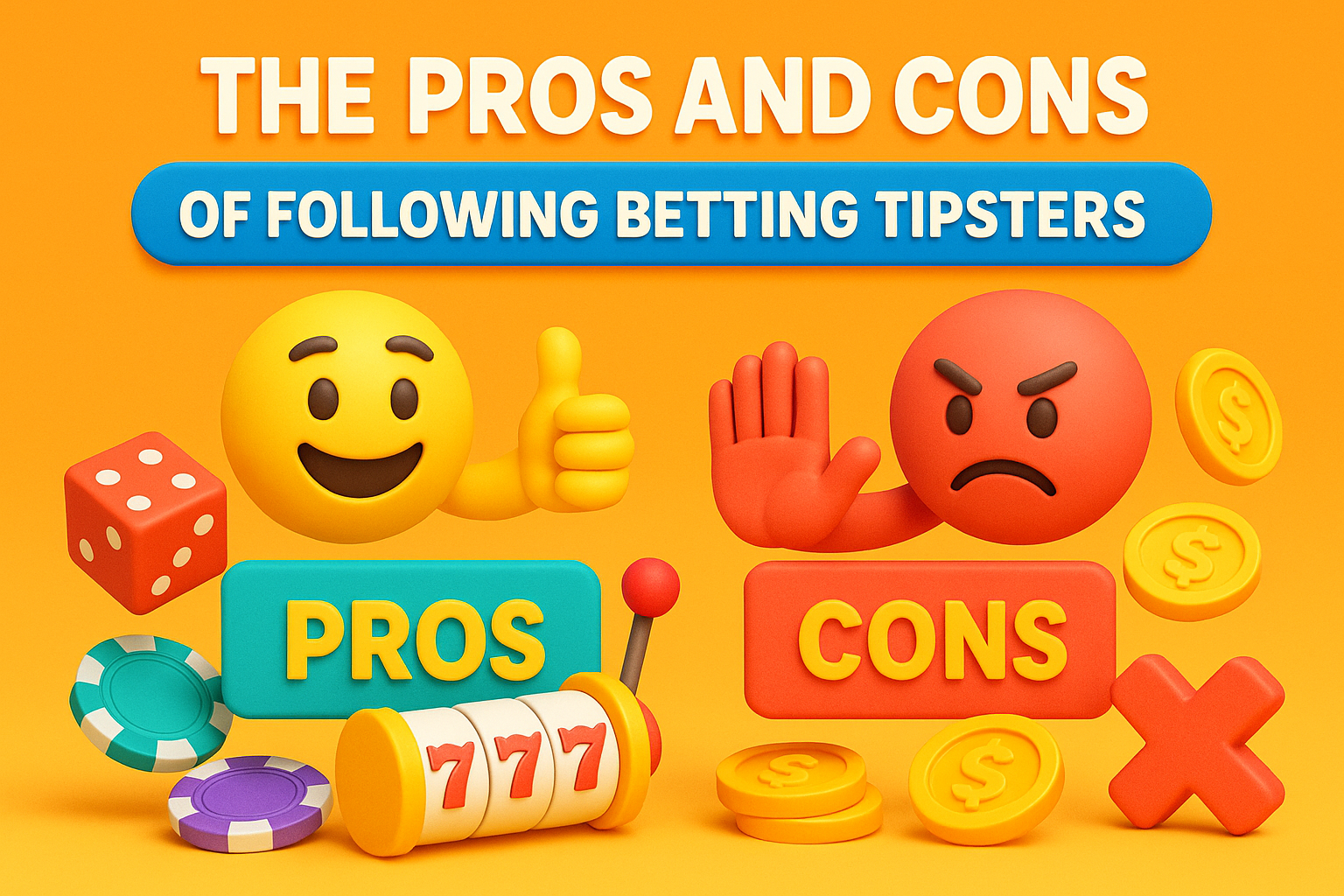The Pros and Cons of Following Betting Tipsters - featured image