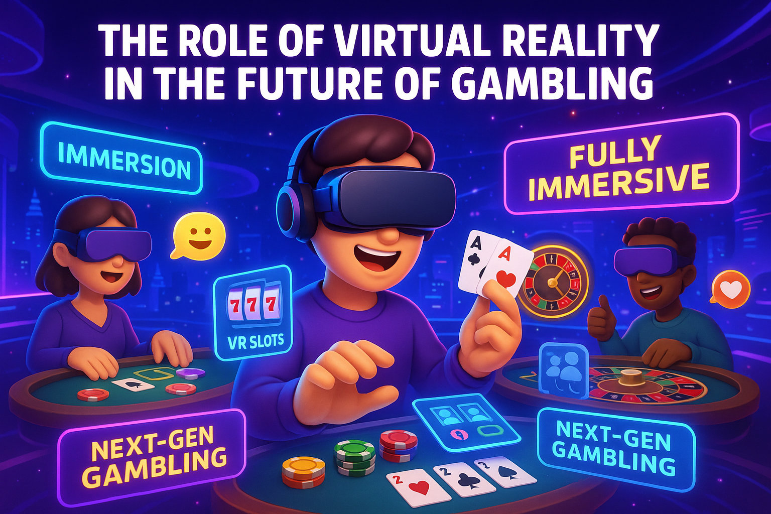 The Role of Virtual Reality in the Future of Gambling - featured image